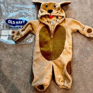 Old Navy Tan and Brown Dog Costume for Kids